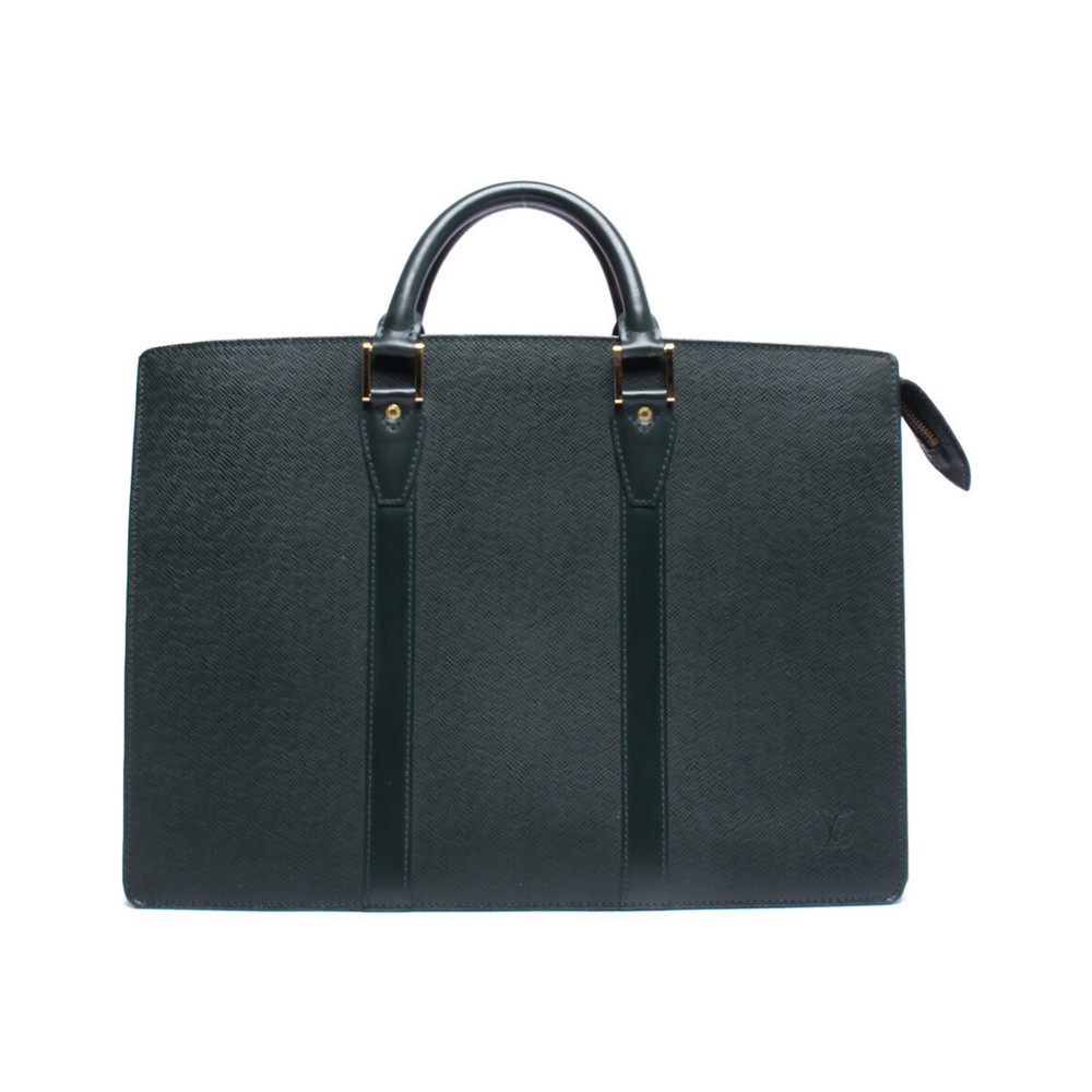 Louis Vuitton Porte Documan Rosin Taiga Shoulder Bag